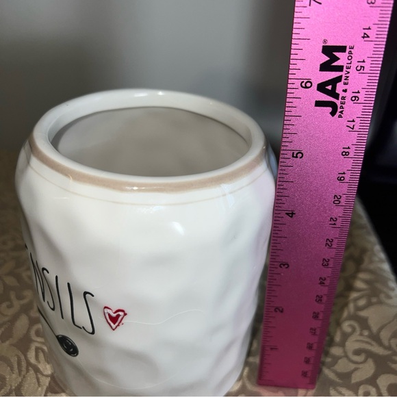 Utensil Holder Crock Kitchen Food Farmhouse - Picture 11 of 13